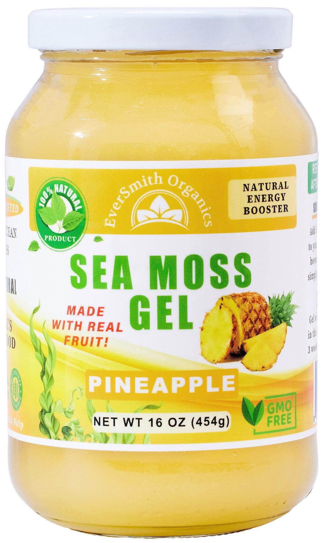 Pineapple Sea Moss Gel (16 Ounce)