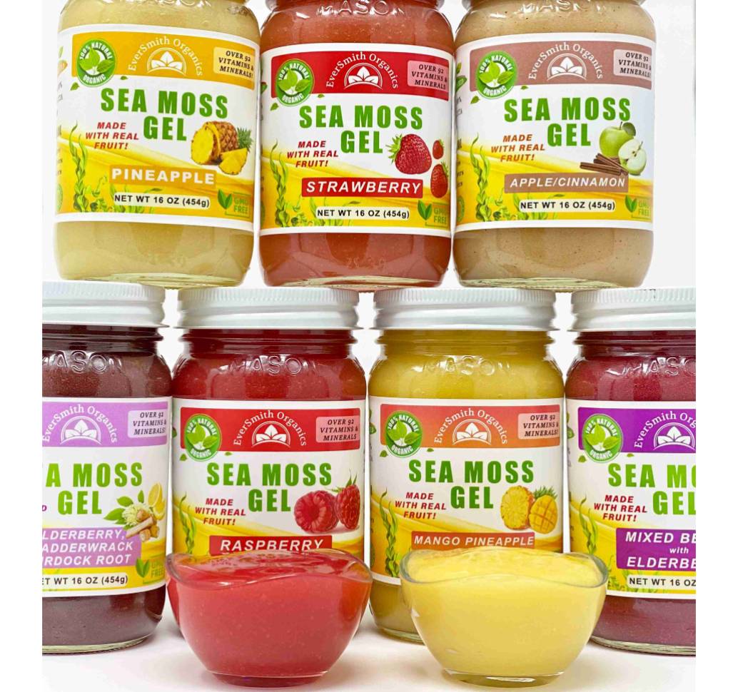 Value Packs - Flavored Sea Moss Gel (16 Ounce) – EverSmith Organics