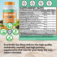 3 PACK - SEA MOSS & BLACK SEED OIL CAPSULES (90-COUNT)