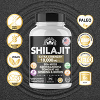 3 PACK - SHILAJIT & SEA MOSS CAPSULES (90-COUNT)