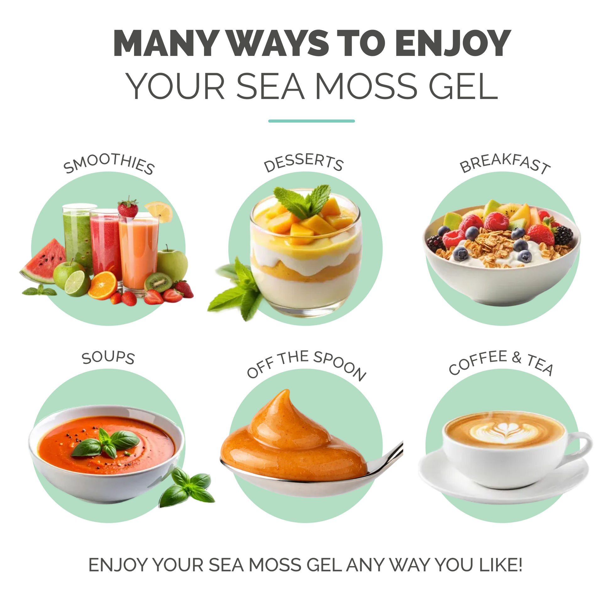 Apple Cinnamon Sea Moss Gel (16 Ounce)