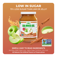 Apple Cinnamon Sea Moss Gel (16 Ounce)