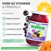 Elderberry Sea Moss Gel (16 Ounce)