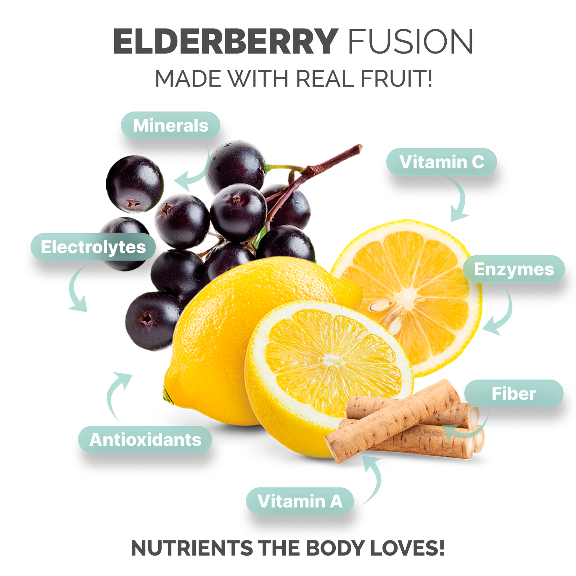 Elderberry Sea Moss Gel (16 Ounce)