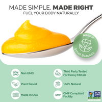 Lemon Ginger Sea Moss Gel + Turmeric (16 Ounce)