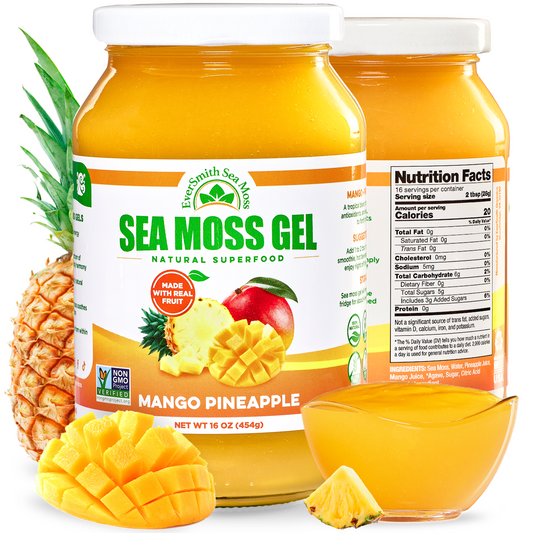 Mango Pineapple Sea Moss Gel  (16 Ounce)