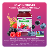 Mixed Berry Sea Moss Gel (16 Ounce)