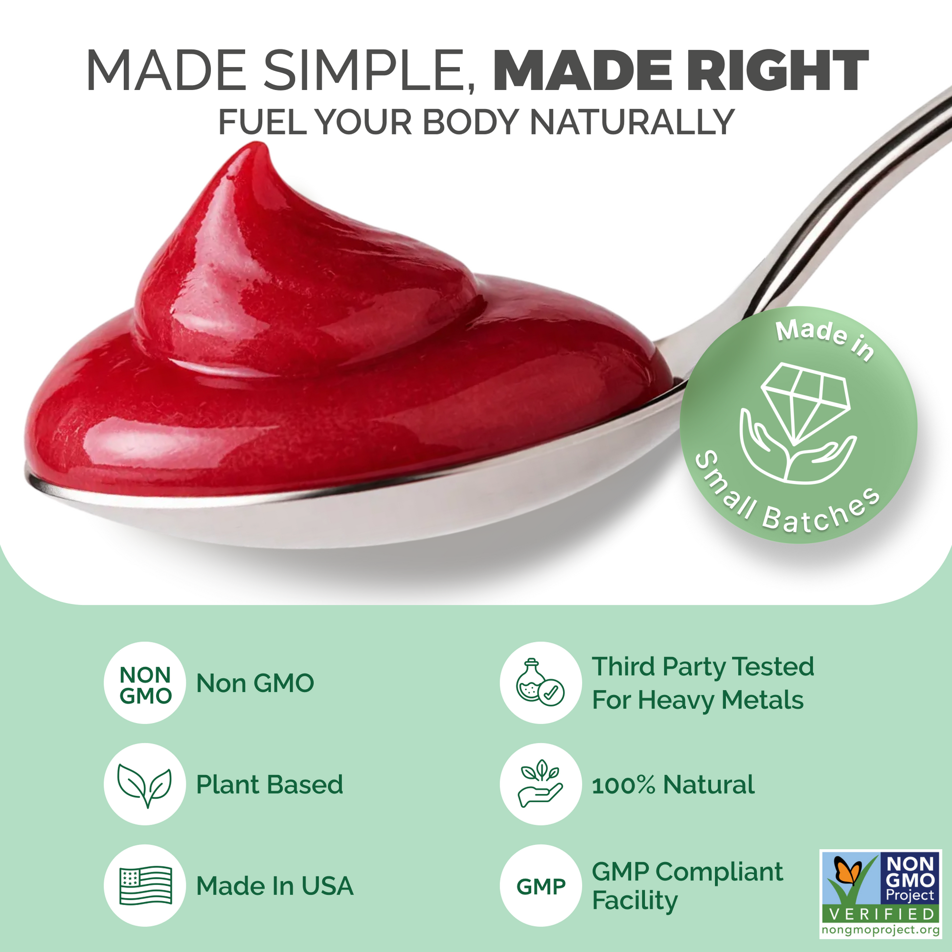 Mixed Berry Sea Moss Gel (16 Ounce)