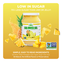 Pineapple Sea Moss Gel (16 Ounce)