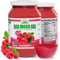 Raspberry Sea Moss Gel (16 Ounce)