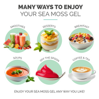 Raspberry Sea Moss Gel (16 Ounce)