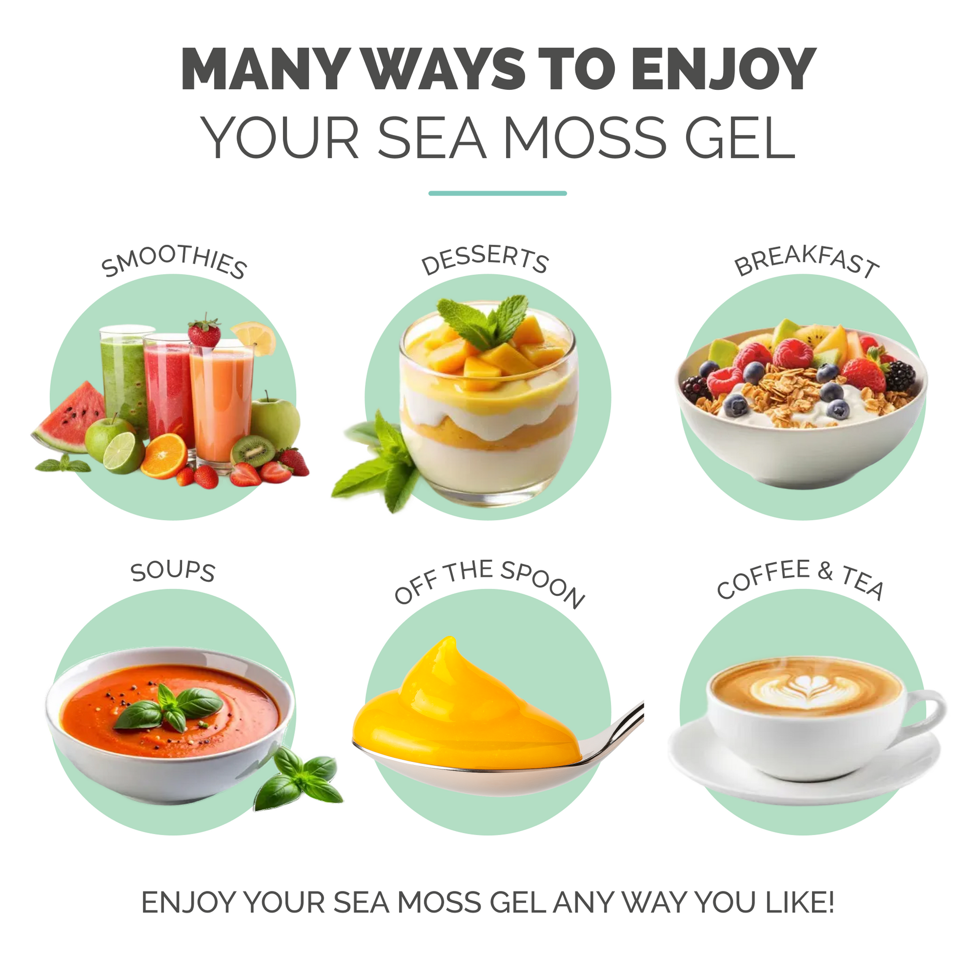 Mango Pineapple Sea Moss Gel  (16 Ounce)