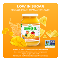 Mango Pineapple Sea Moss Gel  (16 Ounce)