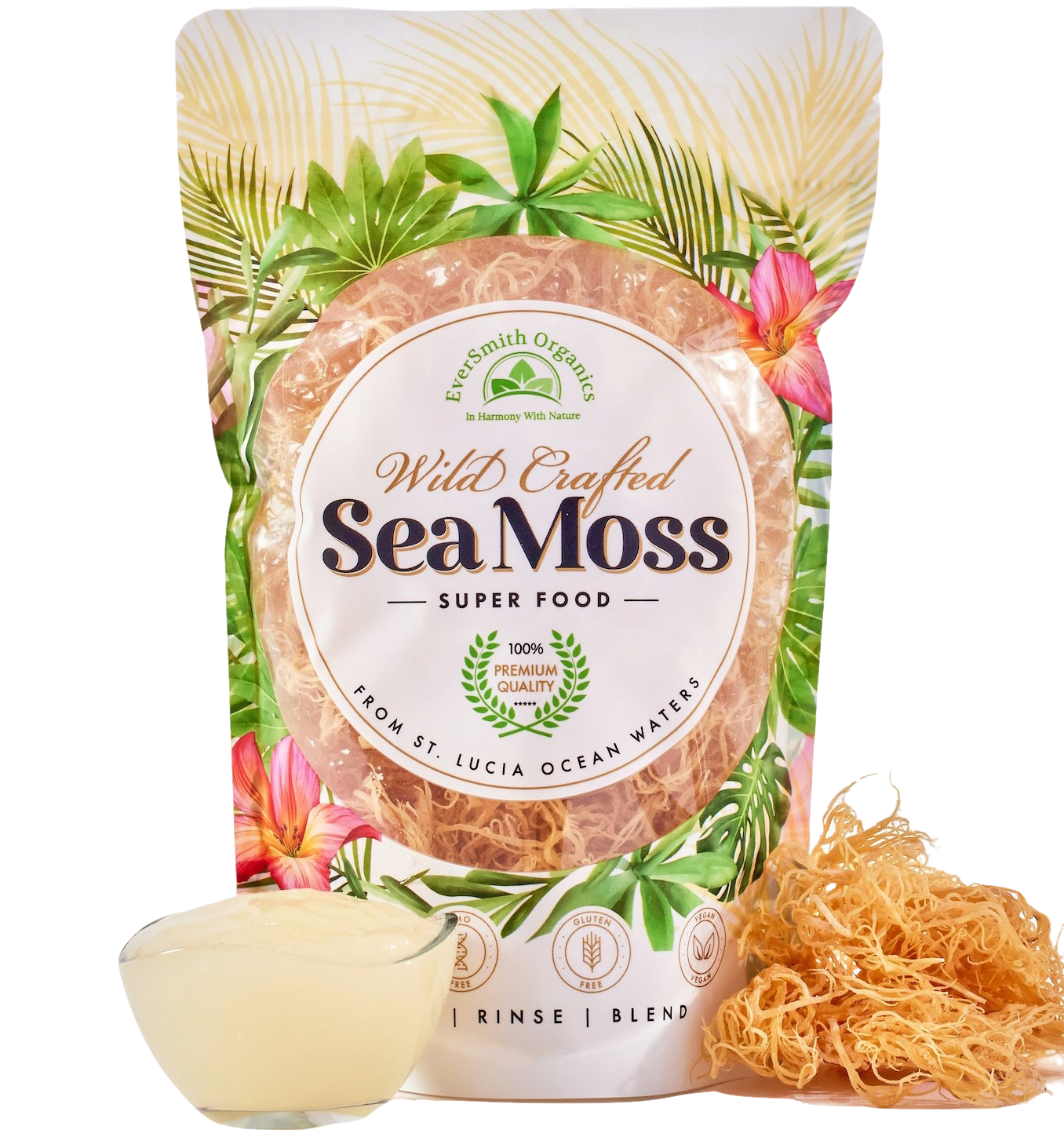 Irish Sea Moss, Raw Wildcrafted