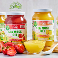 Raspberry Sea Moss Gel (16 Ounce)