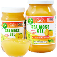 Mango Pineapple Sea Moss Gel  (16 Ounce)