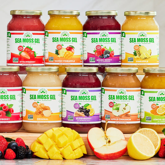 Value Packs - Flavored Sea Moss Gel (16 Ounce)