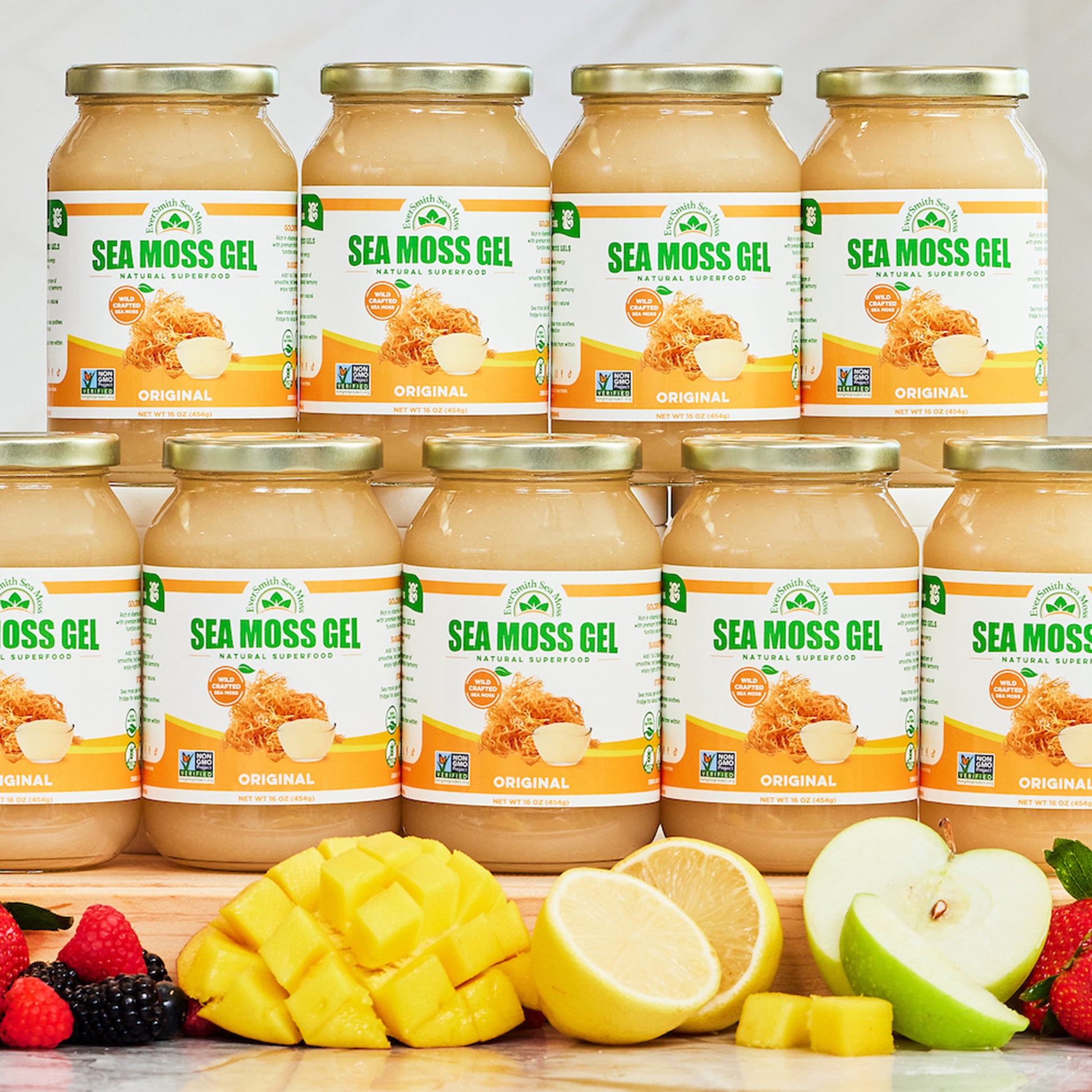 Value Packs - Unflavored Golden Sea Moss Gel (16 Ounce)